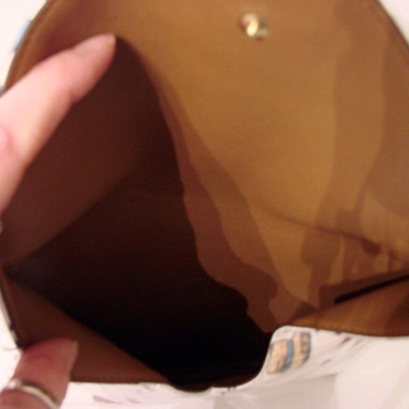 TORY BURCH PRINT BON VOYAGE CLUTCH - Picture 8 of 8